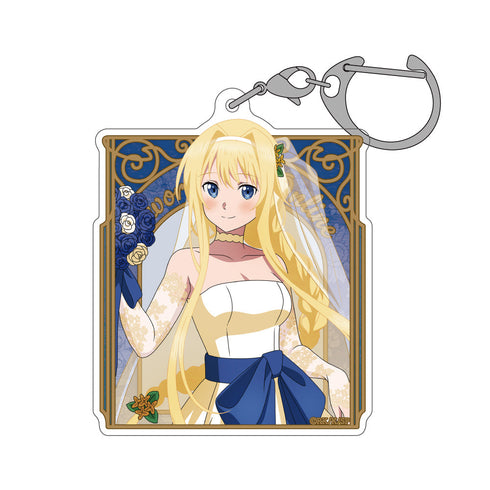 『ソードアート・オンライン』描き下ろし アリス アクリルマルチキーホルダー ウェディングドレスVer.